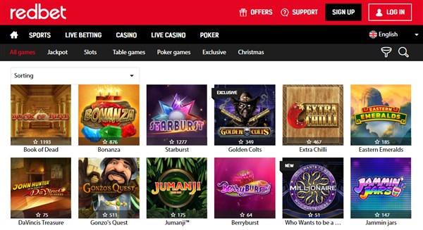 Redbet Casino Review